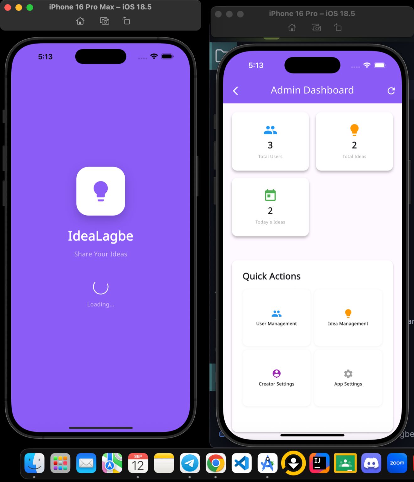 Flutter Mobile Apps